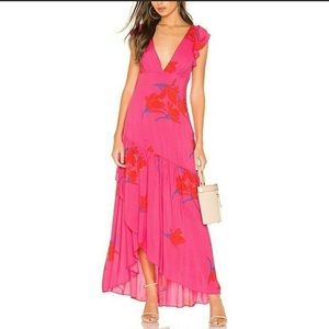 Free People Maxi Floral Cottage Prairie Dress 6